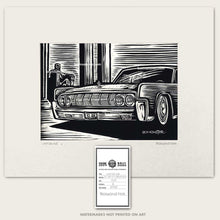 Load image into Gallery viewer, Original Lincoln Continental Art &quot;Lincolns #6&quot;