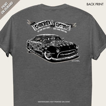 Load image into Gallery viewer, shoebox ford custom car tee by bomonster