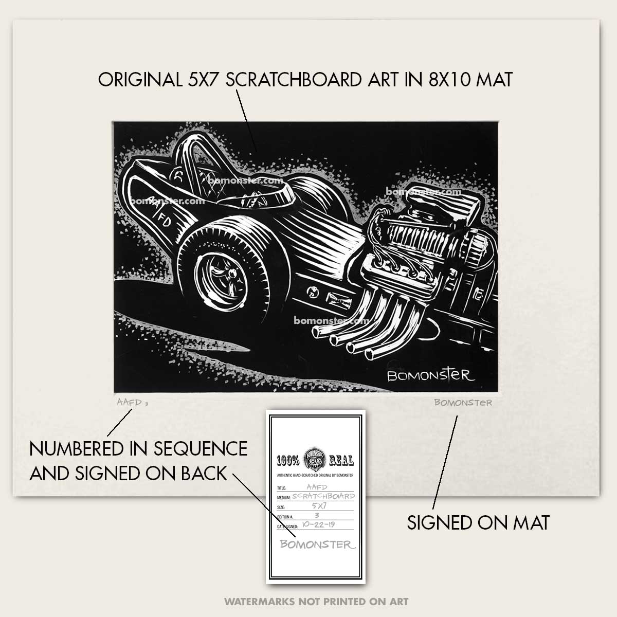 Original Dragster Art 
