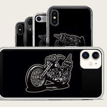 Load image into Gallery viewer, Harley chopper iphone case by bomonster