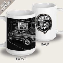Load image into Gallery viewer, Mustang Shop White Glossy Mug