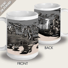 Load image into Gallery viewer, Vintage Trailer Arches Ceramic Mug