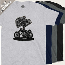 Load image into Gallery viewer, vintage triumph desert sled tee by bomonster