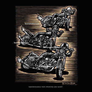 Men's Harley T-Shirt "Triple Threat"