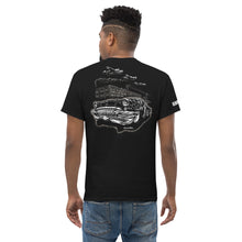 Load image into Gallery viewer, Men's Custom Car Gildan Classic Tee "Detroit Smoke"