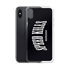 Load image into Gallery viewer, "Speed Kills Boredom" iPhone Case