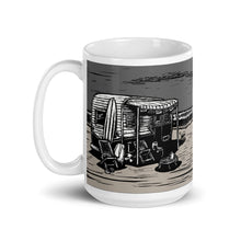 Load image into Gallery viewer, Vintage Beach Trailer Ceramic Mug