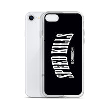 Load image into Gallery viewer, "Speed Kills Boredom" iPhone Case