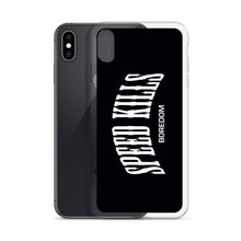 Load image into Gallery viewer, "Speed Kills Boredom" iPhone Case