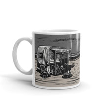 Load image into Gallery viewer, Vintage Beach Trailer Ceramic Mug