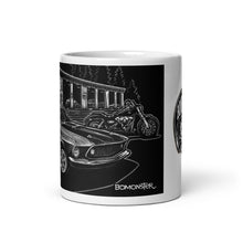 Load image into Gallery viewer, Mustang Shop White Glossy Mug