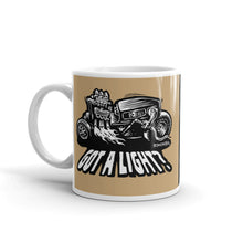 Load image into Gallery viewer, Hot Rod Welding Monster Ceramic Mug "Got a Light?"