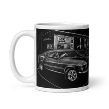 Load image into Gallery viewer, Mustang Shop White Glossy Mug