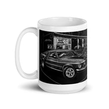 Load image into Gallery viewer, Mustang Shop White Glossy Mug