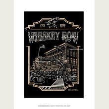 Load image into Gallery viewer, Whiskey Label – 5x7 BOMONSTER Greeting Card
