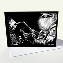 Load image into Gallery viewer, BOMONSTER Christmas Cards – 12-Pack Hot Rod &amp; Custom Car Holiday Greeting Cards