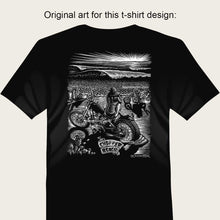 Load image into Gallery viewer, Original T-shirt Art &quot;Chopper Beach&quot;