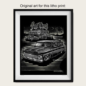 Original T-shirt and Poster Art "Chevy Roadhouse"