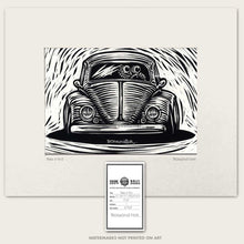 Load image into Gallery viewer, vw bug driven by monster original art