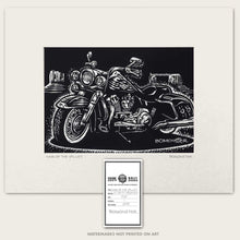 Load image into Gallery viewer, harley road king desert art