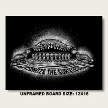 Load image into Gallery viewer, “Survivors” – Original 1950s Custom Car Art. 16"x12" Unframed.