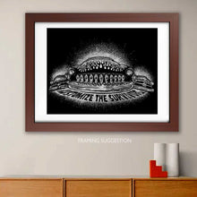 Load image into Gallery viewer, “Survivors” – Original 1950s Custom Car Art. 16"x12" Unframed.