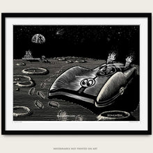 Load image into Gallery viewer, mooneyes moonliner bonneville racer poster