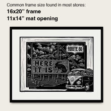 Load image into Gallery viewer, Here It Is – Limited Run Signed 11"x17" Scratchboard Lithograph