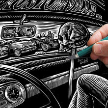 Load image into Gallery viewer, Signed 11x17&quot; Kustom Kulture Litho Print &quot;KUSTOMVIEW&quot;