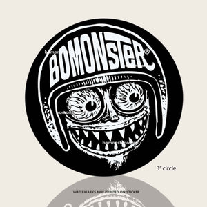 BOMONSTER Hot Rod Monster Sticker "Avatar"