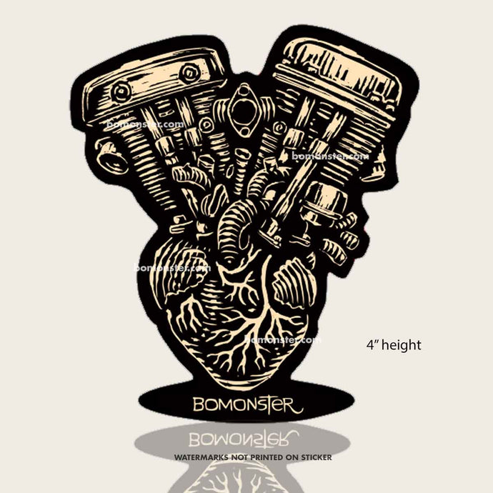 Harley Motorcycle Sticker 