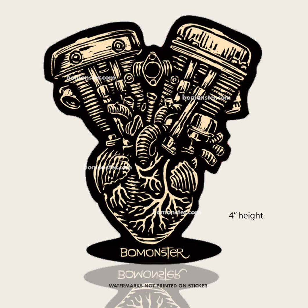 Harley Motorcycle Sticker 