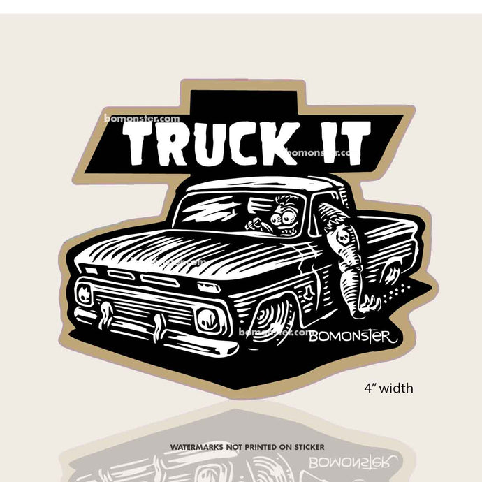 C-10 Chevy Truck It Sticker
