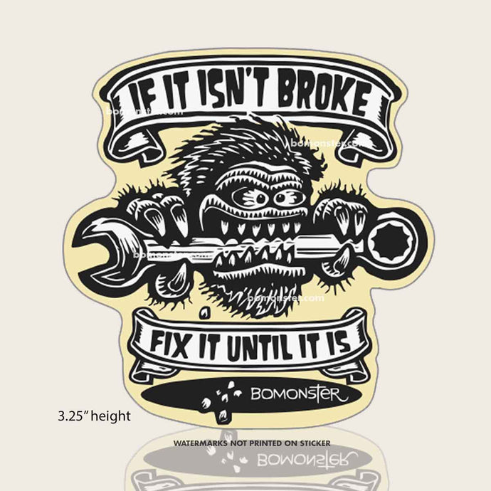 Hot Rod Monster Sticker 