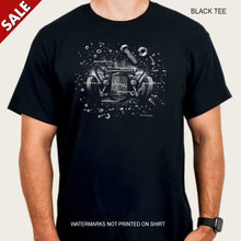 Load image into Gallery viewer, Clearance Men&#39;s Hot Rod Tee &quot;BOLTS&quot; SIZE M