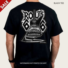 Load image into Gallery viewer, LAST ONE! Clearance Men&#39;s Route 66 Tee &quot;GUITAR METAL&quot; SIZE M