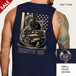 Clearance Men's Truck Tank "GUITAR ACOUSTIC" SIZE M