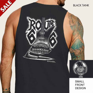 LAST ONE! Men's Metal Tank "GUITAR METAL" SIZE L