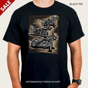 LAST ONE! Clearance Men's Tee "TRIPLE THREAT" SIZE 3X