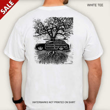 Load image into Gallery viewer, Clearance Men&#39;s Tee &quot;WOODY ON WHITE&quot; SIZE L