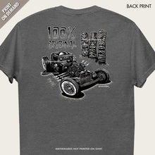 Load image into Gallery viewer, monster driving rat rod tee by bomonster