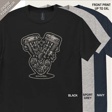 Load image into Gallery viewer, Men&#39;s Harley Motor Classic Tee &quot;SHOVELPAN HEART&quot;