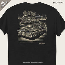 Load image into Gallery viewer, chevy c-10 truck and roadhouse diner tee by bomonster