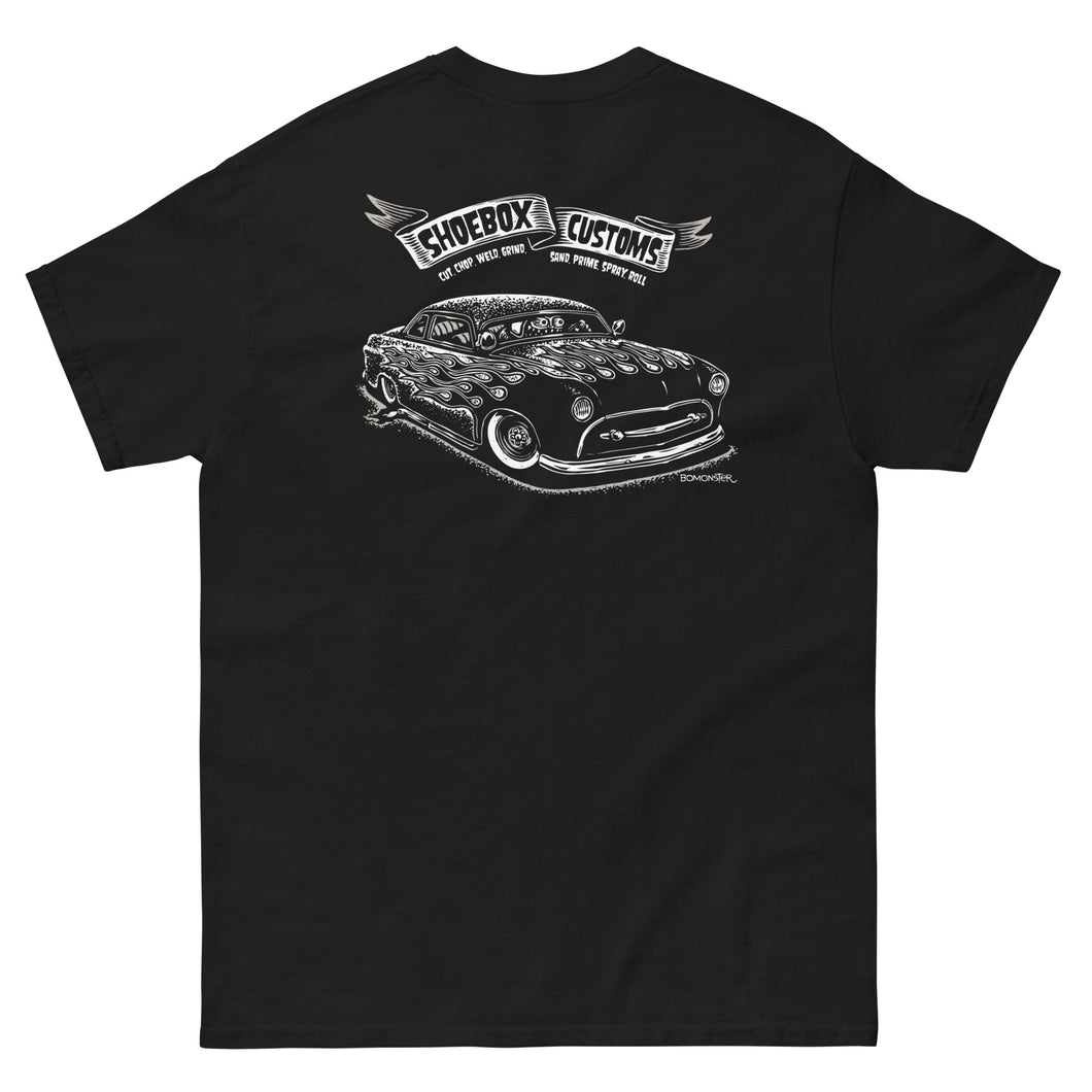 Men's Custom Shoebox Ford Classic Black Tee