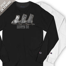Load image into Gallery viewer, buried cadillacs along route 66 longsleeve by bomonster