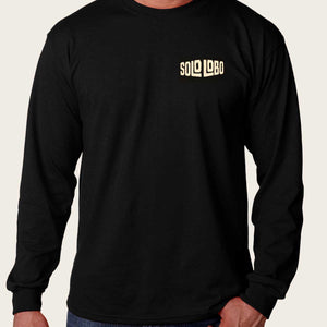 Men's Harley Long Sleeve T-Shirt "Solo Lobo"