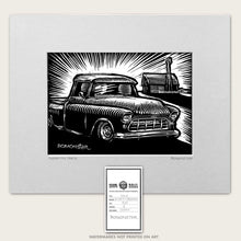 Load image into Gallery viewer, bomonster chevy truck art