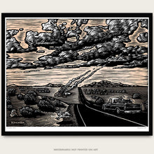 Load image into Gallery viewer, UFO Original Truck Art &quot;Desert Sky&quot;