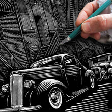 Load image into Gallery viewer, packard hand scratched by bomonster