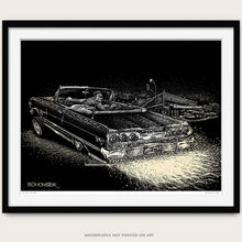 Load image into Gallery viewer, Original Lowrider Art &quot;Layin&#39; Frame&quot;